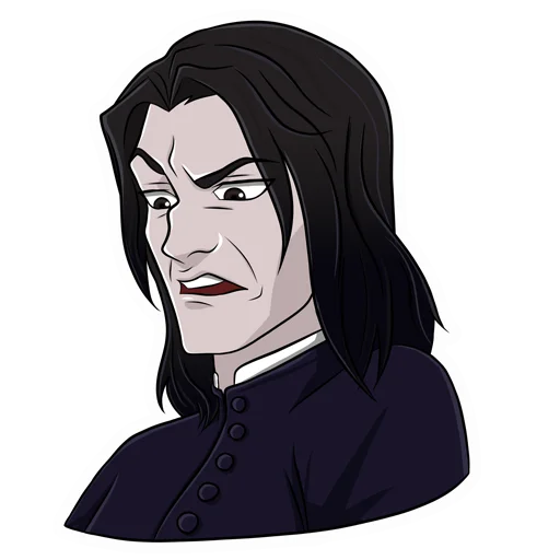 Telegram stikerlari Professor Snape