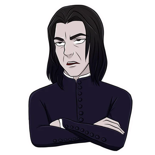 Telegram stiker «Professor Snape» 😑