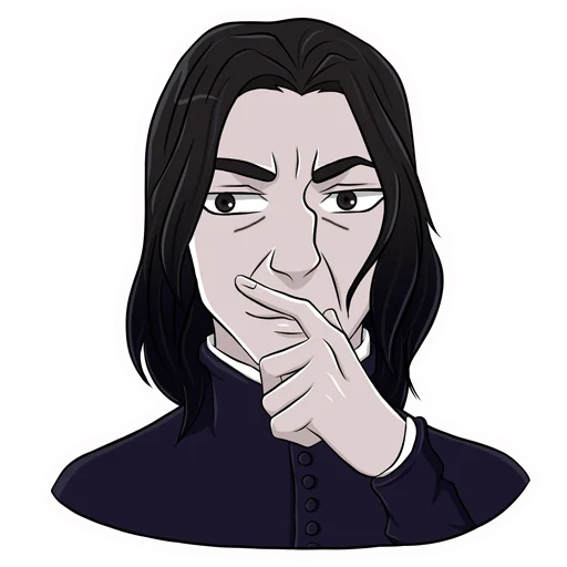 Telegram stiker «Professor Snape» 😊