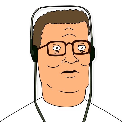 King of the Hill stiker 🎧