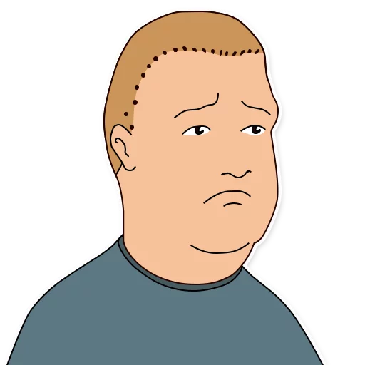 Стікер King of the Hill 😟