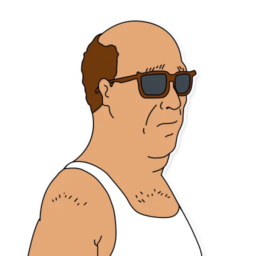Стікер King of the Hill 😎