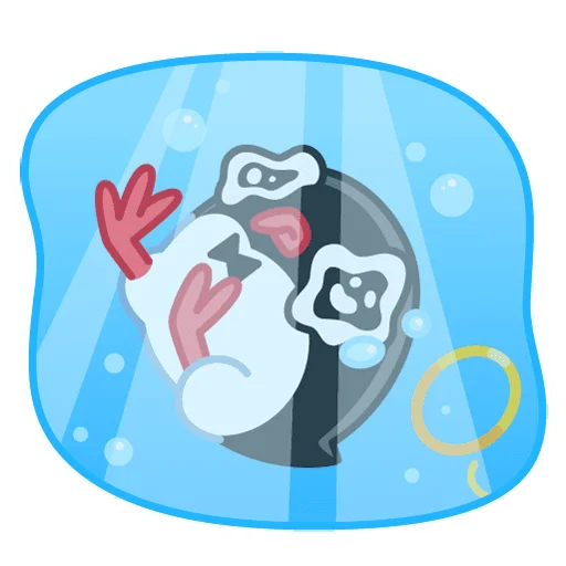 Стикер Telegram «Приличный Пингвин» 😭