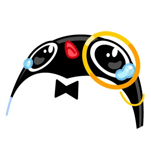 Telegram Sticker «Приличный Пингвин» 😢