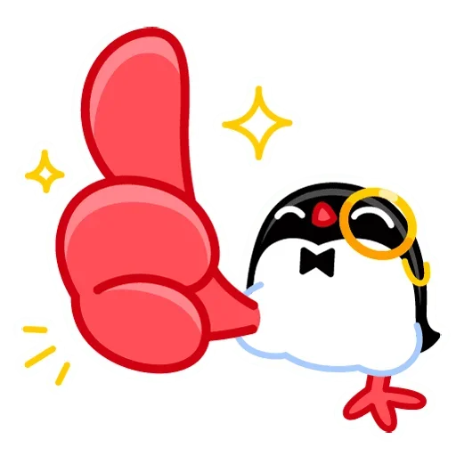 Приличный Пингвин  emoji 👍