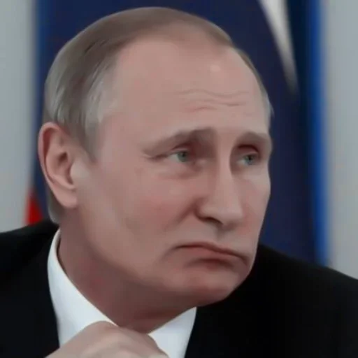 Стикер Telegram «Путин» 😞