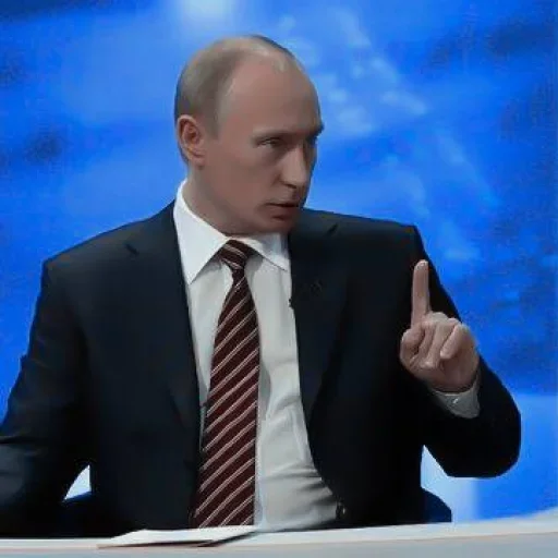 Telegram Sticker «Путин» 🤨