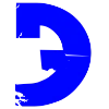 Синий шрифт emoji 😉