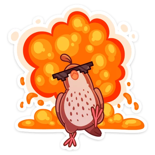 Птичка  emoji 😎