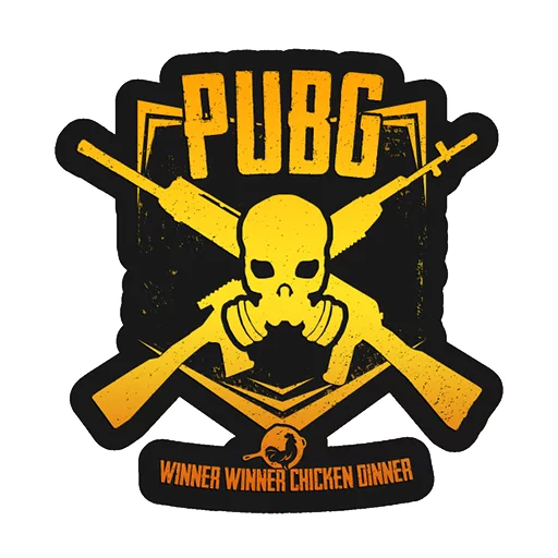 Telegram stiker «PUBG MOBILE | BY DRUGO_ZONE» 🔫