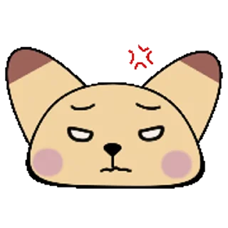 Емодзі Pudding Fox☆ 💢