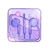 Telegram emoji Purple lilac