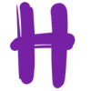 Емодзі Purple font 💜