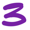 Емодзі Purple font 3⃣