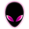 Telegram emojisi «purple&black» 👽