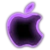 Telegram emojisi «purple&black» 🍏