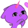 purplerandom emoji 😘
