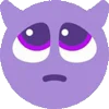 Эмодзи purplerandom 🌛