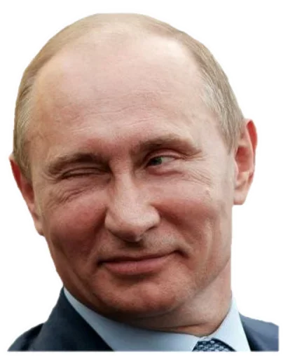 Стікер Telegram «Путин» 😉
