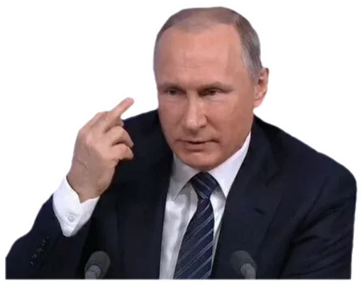 Стикер Путин 🖕