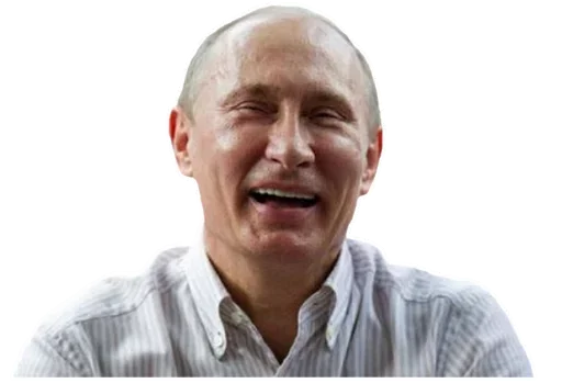 Стікер Telegram «Путин» 😂