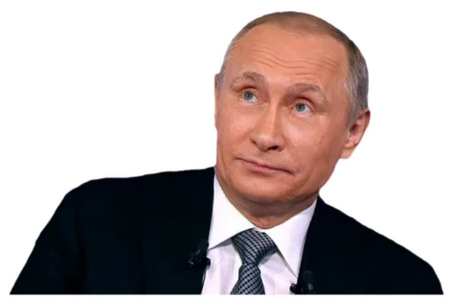 Стікер Telegram «Путин» 😳