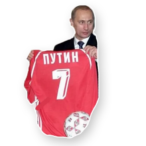 Стикер Telegram «Putin» ⚽
