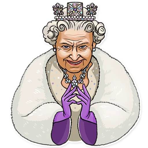 Емодзі The Queen 😁