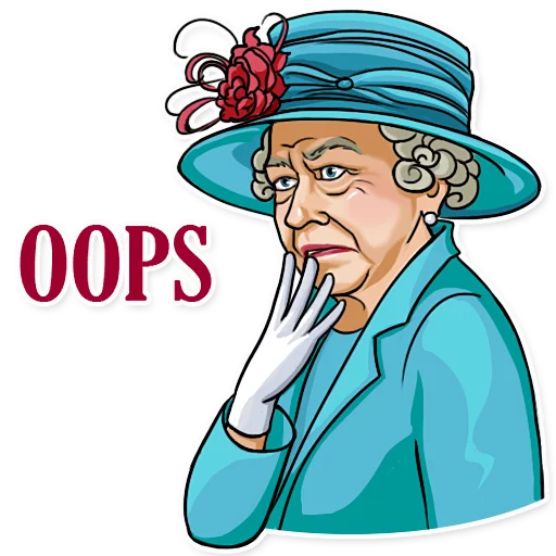 Telegram Sticker «The Queen» 