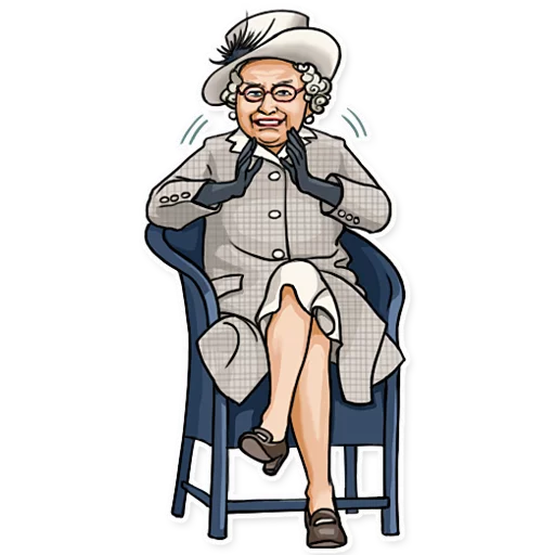 The Queen stiker 👏