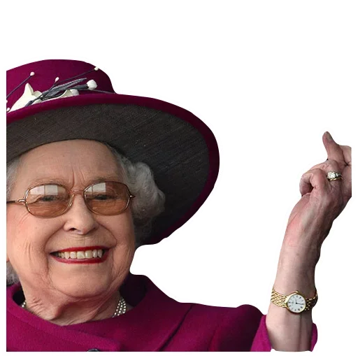 Queen Elizabeth II emoji 👏