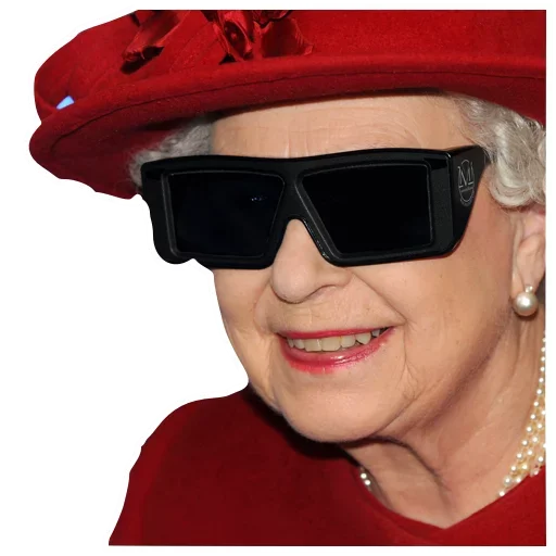 Telegram Sticker «Queen Elizabeth II» 🙂