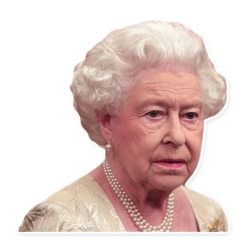 Queen Elizabeth II stiker 😟