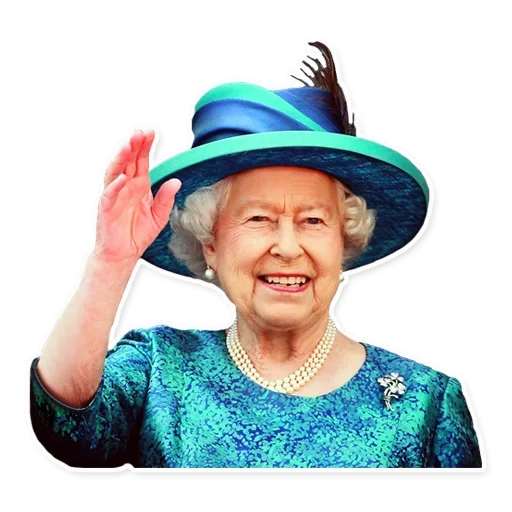Queen Elizabeth II sticker 😉