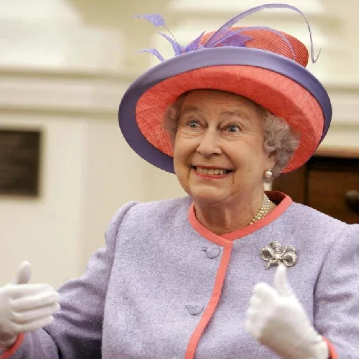 Queen Elizabeth II sticker 🙂