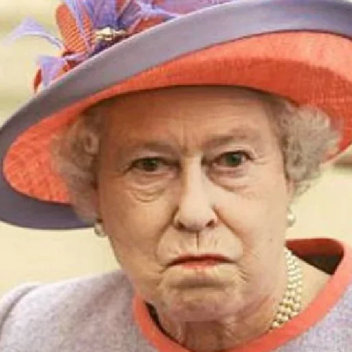 Queen Elizabeth II sticker 🙃