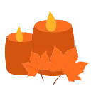 autumn 🍂 emoji 🕯