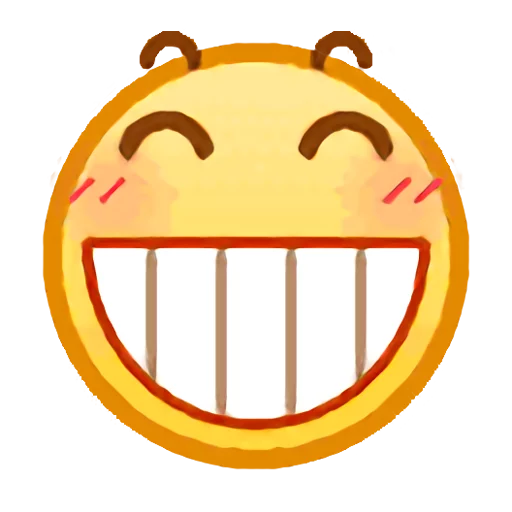 Стікер Telegram «QQ emojis» 😁