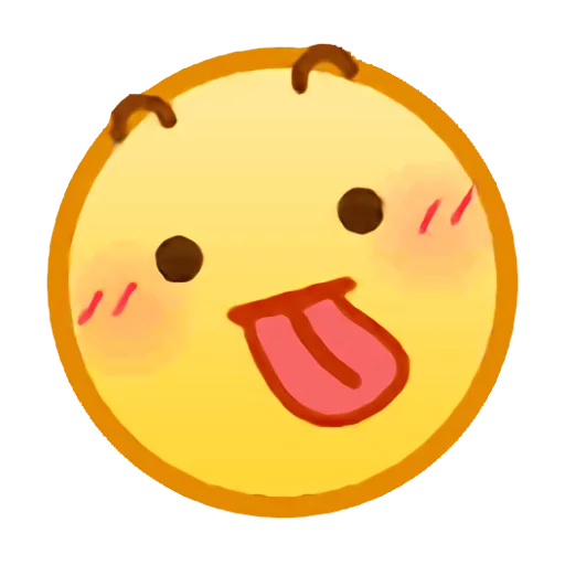 QQ emojis sticker 😜