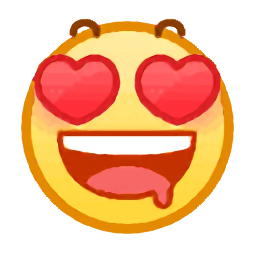 Telegram Sticker «QQ emojis» 😍