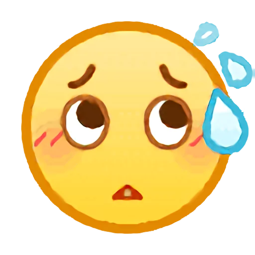 Эмодзи QQ emojis 😓