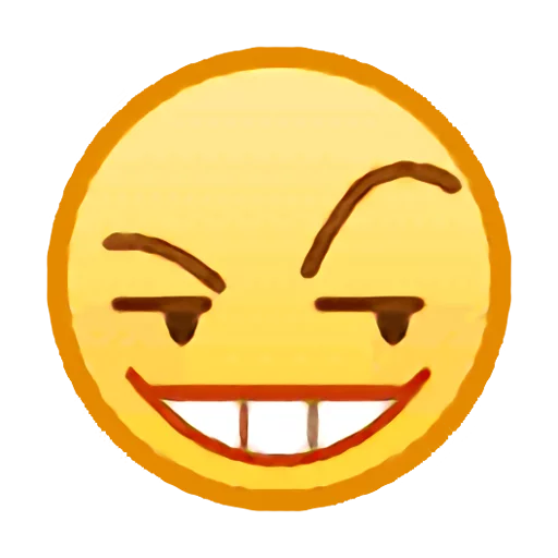 Стикер Telegram «QQ emojis» 😏