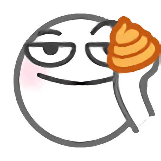 Стікер Telegram «QQ emojis» 💩