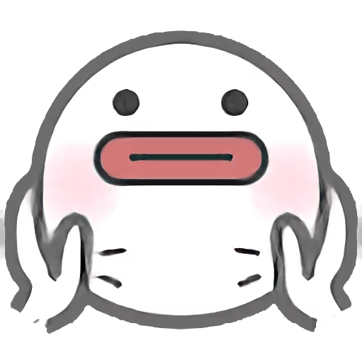 Стикер Telegram «QQ emojis» 😶