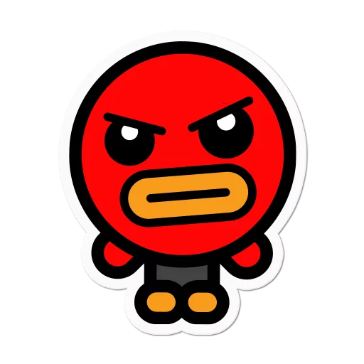 quack_you stiker 😡