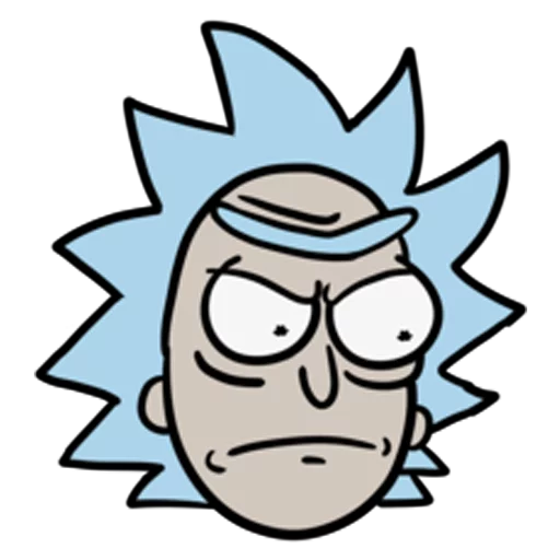 Telegram stiker «Rick And Morty» 😡