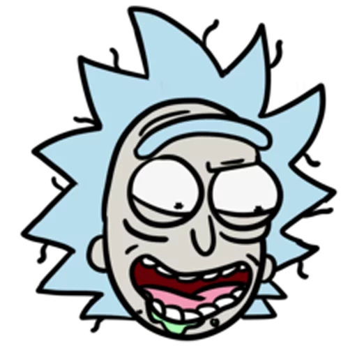 Telegram stiker «Rick And Morty» 🤤