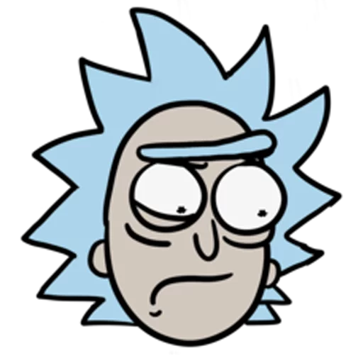 Rick And Morty emoji 😕