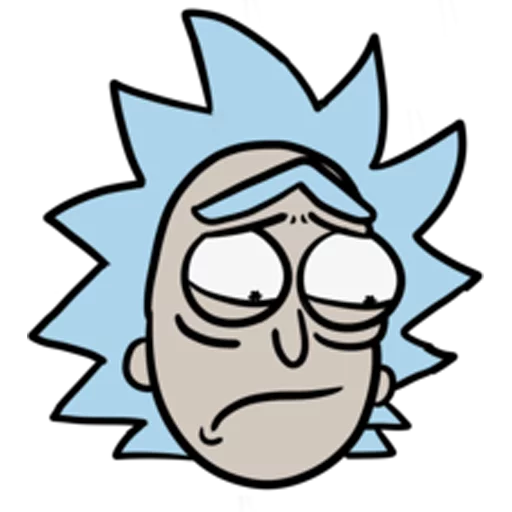 Rick And Morty emoji 😟
