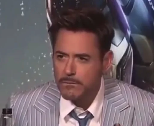 Robert Downey Jr. emoji 🤔